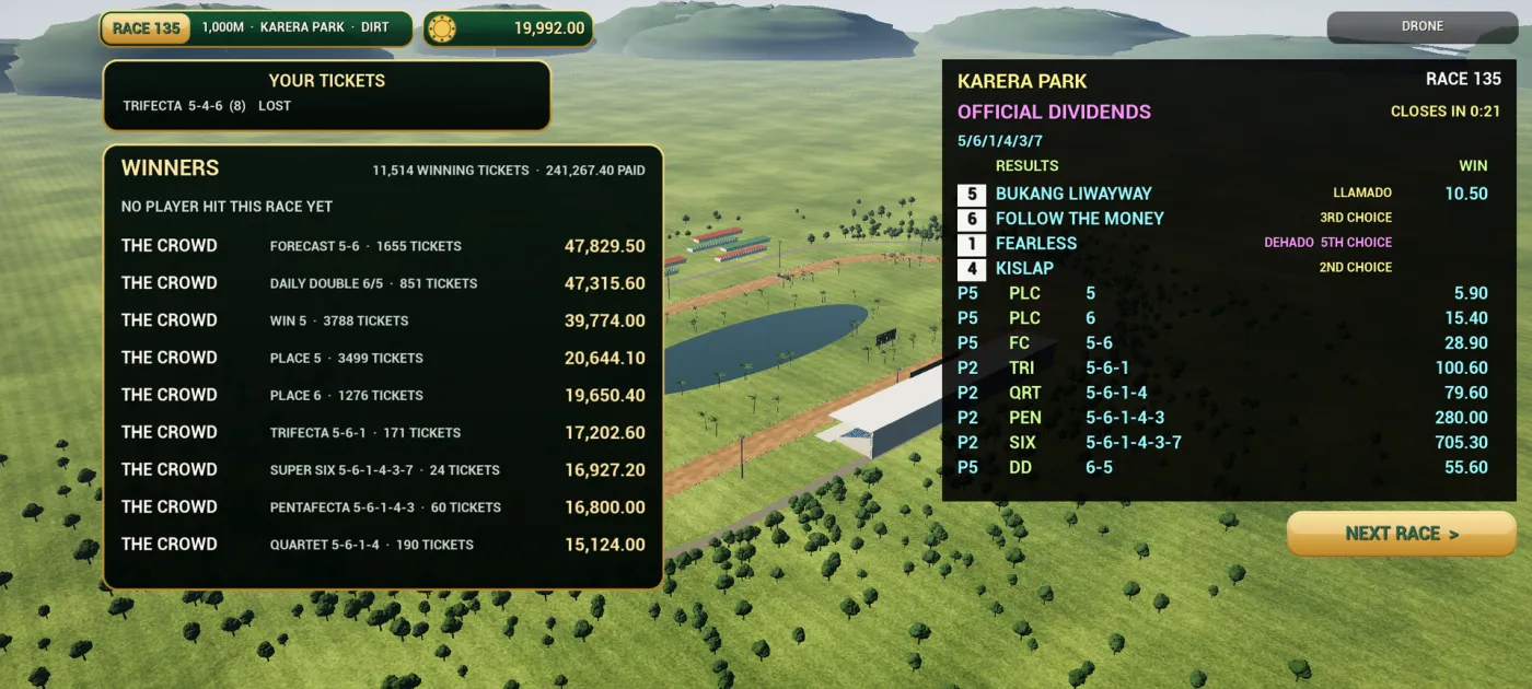 Official dividends: EZ Karera screenshot